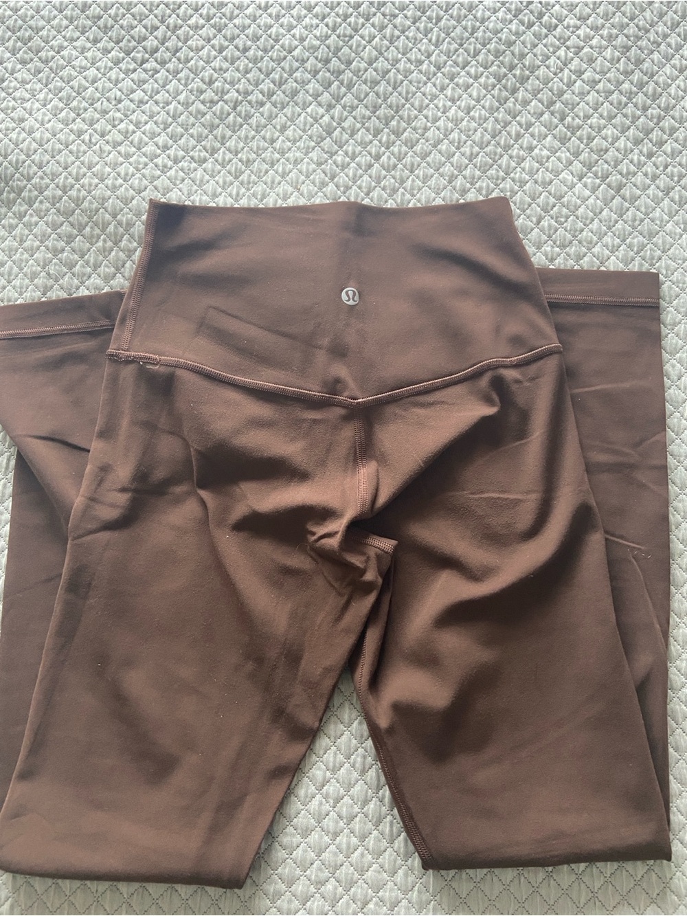 lululemon athletica Brown High-Rise Yoga Leggings